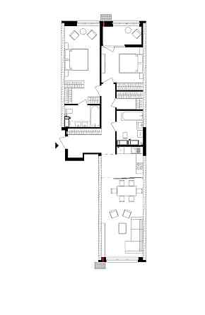 Трьохкімнатна квартира з видом на Дніпро! Русанівська Гавань. Київ