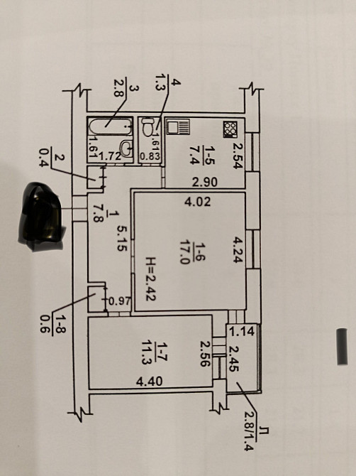 Продається 2 к/к ПІД РЕМОНТ!!! Миколаїв - зображення 1