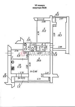 Продам 3-ком. видовую кв-ру в высотном доме и с гаражём Днепр