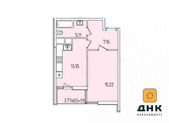 ‼️947 $/м2 1К с балконом видом на город 60 Жемчужина 2 секция ЖК СДАН Одесса