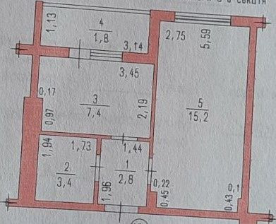 Продам однокомнатную квартиру ЖК 7 Небо, АГВ Авангард - зображення 4