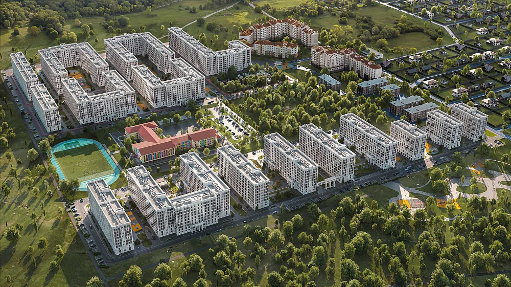 Продаж квартири роздільна 1к 40м², ЖК Оксфорд, будинок А-1 с.Чайки Чайки (Киевская обл.) - изображение 4