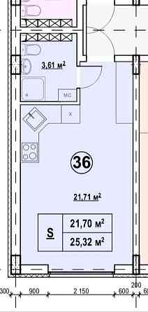 Смарт-квартира від забудовника Дарницький р-н Київ Київ