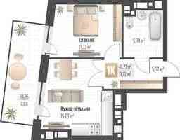 Продаж 1-кімнатної квартири в ЖК Soul Park, вул. Орлика, 52 Львов