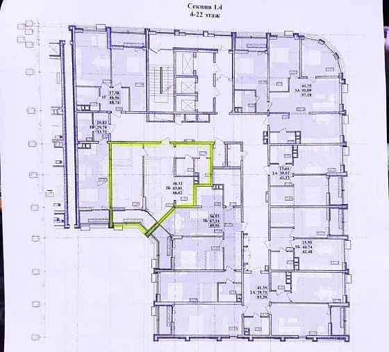 2к квартира на Фонтане 70 кв.м. Одесса