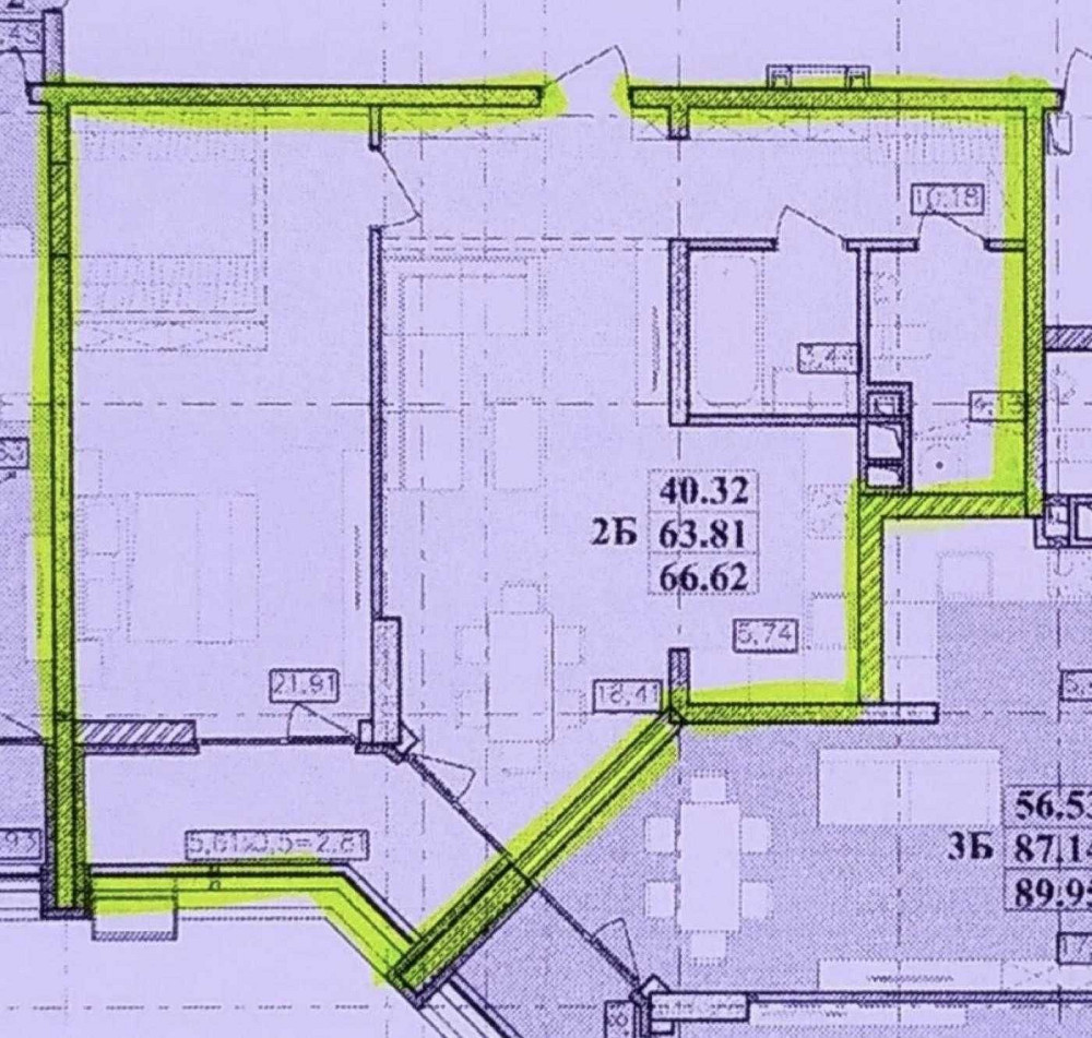 2к квартира на Фонтане 70 кв.м. Одесса - изображение 4