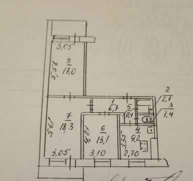 Продається 3-кімнатна квартира, мікрорайон Перемога, Соборний район Дніпро - зображення 8