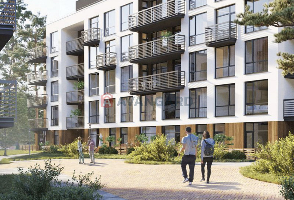 965дол.за кв.м.!!2 км.квартира в ЖК Грінвуд 2 Брюховичи - изображение 5