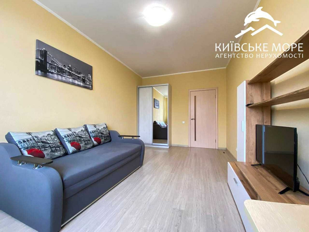 Без %, 1к квартира, 44 м2, ЖК Паркові Озера, Воскресенська 16Г Київ - зображення 1