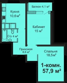 Продається 2-кімнатна квартира в ЖК «Скай Сіті» на Черьомушках! Одесса - изображение 4