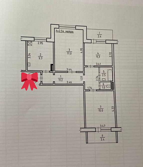 Продаж трикімнатної на початку Харківській Сумы - изображение 1