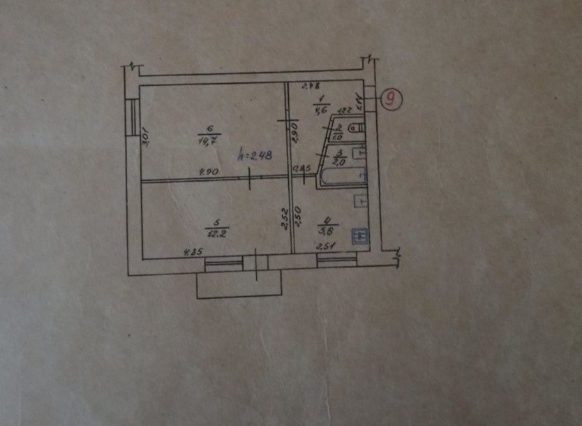 Зигіна, 2х к квартира на середньому поверсі, гарне місце,поруч 25шк Полтава - изображение 8