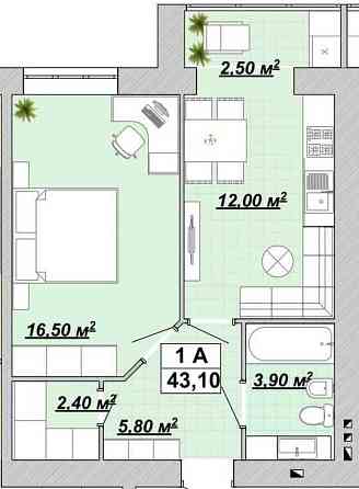 Центр, 1-кімн., 3поверх, по КНЯГИНЕН(Галицька) Ивано-Франковск