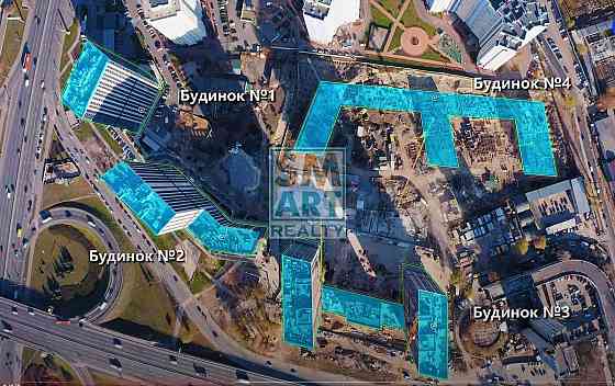 1к квартира 46 кв.м в ЖК Метрополис, 3 дом, 30 этаж Киев