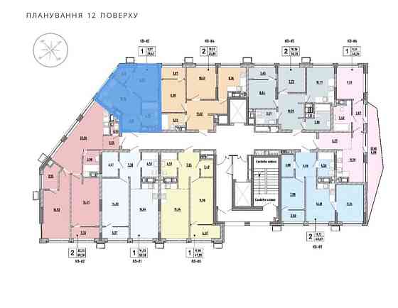 Продаж 1-кімнатної квартири по вул. Величковського Львов