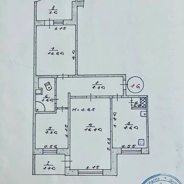Продам квартиру Саксаганский район Кривой Рог Кривий Ріг - зображення 6