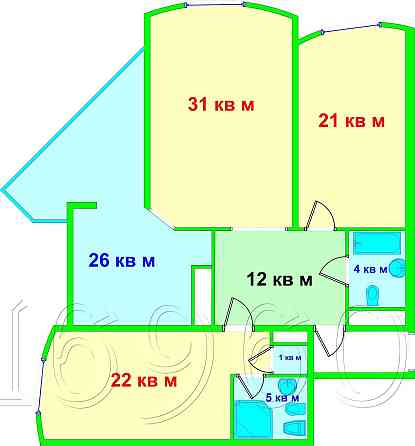 Оренда в енергонезалежному будинку 3К 120 м2 Набережна/Івасюка/Оболонь Київ