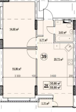 Продаж 2 кім кв-ри від забудовника, м. Бориспільська 5 хвилин пішки. Київ - зображення 8