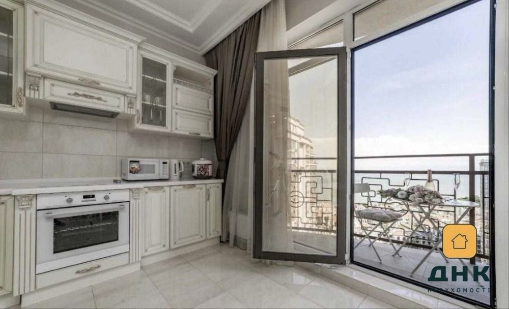 1 комн. квартира Французский б-р ВИД НА МОРЕ Жемчужина Аркадия Кадор Одеса - зображення 6