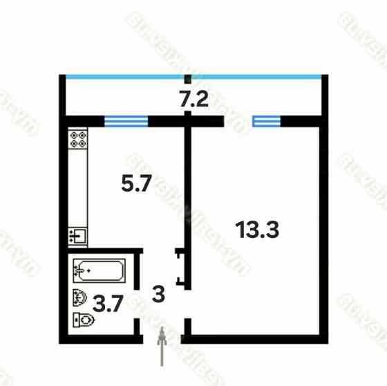 Продам 1 кім квартиру, метро Голосіївська,  вул.Деміївська 39 Киев