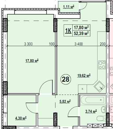 Однокімнатна квартира біля метро. Дарницький район. Київ