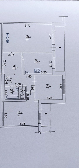 Продам 3-х комнатную квартиру улучшенной планировки 6/9. Кулиничи - изображение 8