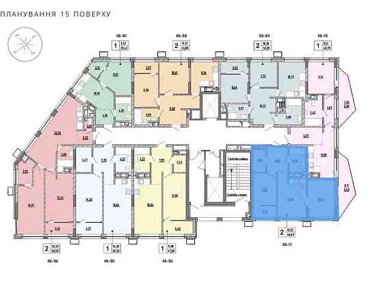 Продаж 2-кімнатної квартири по вул. Величковського Львов