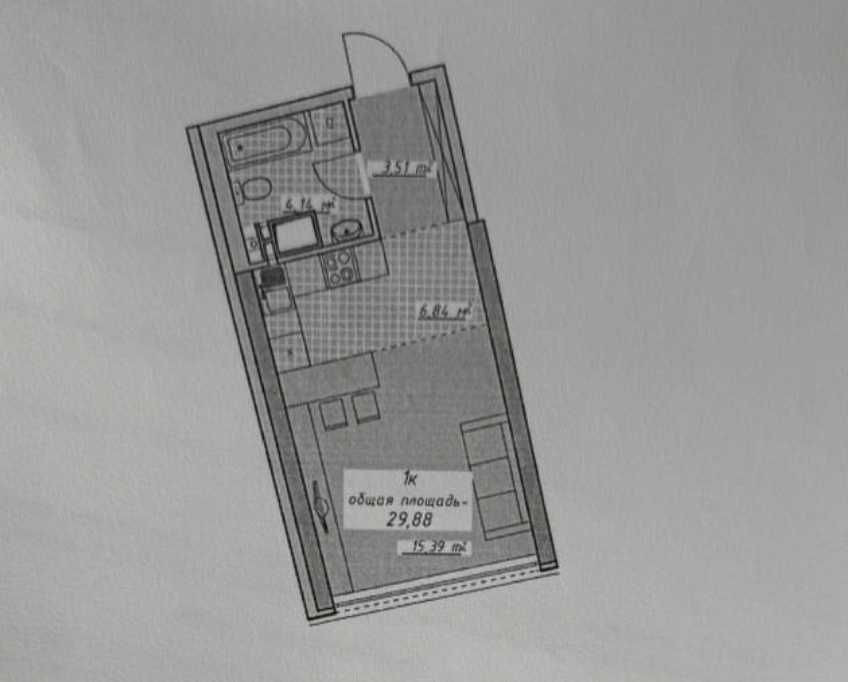 Студия с БОКОВЫМ ВИДОМ НА МОРЕ ЖК Атмосфера/Аркадия/Сдана Одеса - зображення 1
