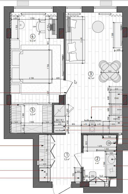 Продам свою 1к квартиру, ЖК Respublika Киев - изображение 2