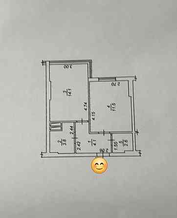 Продам 1 кім. кв, 36 кв.м, вул.Ракетна, 24, Голосіївський район Київ