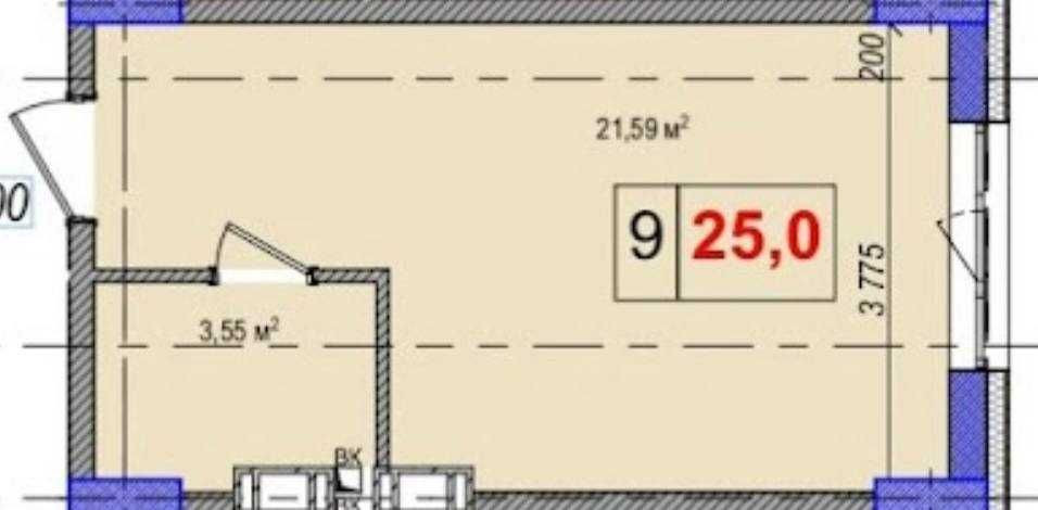 Продам чудову квартиру всього за 412 500 грн Київ - зображення 4