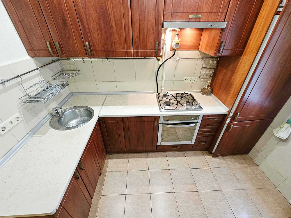 Роздільна двокімнатна квартира 47m2 Борщагівка Гната Юри Киев - изображение 3