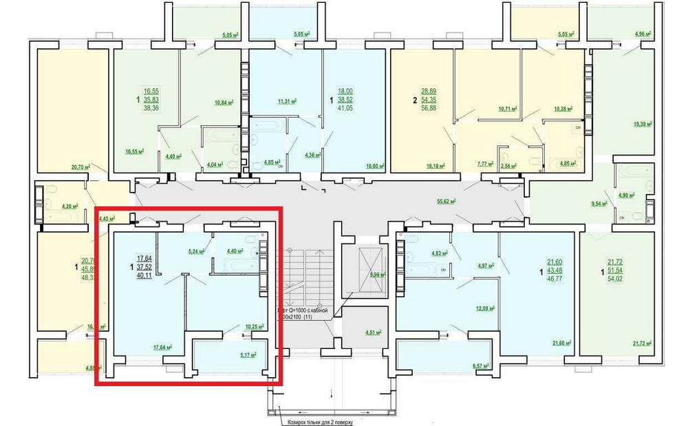 Реально!19500$!Отопление!ЖК Сказка, Продам 1 ком квартиру пл 40.11м2!A Харків - зображення 2