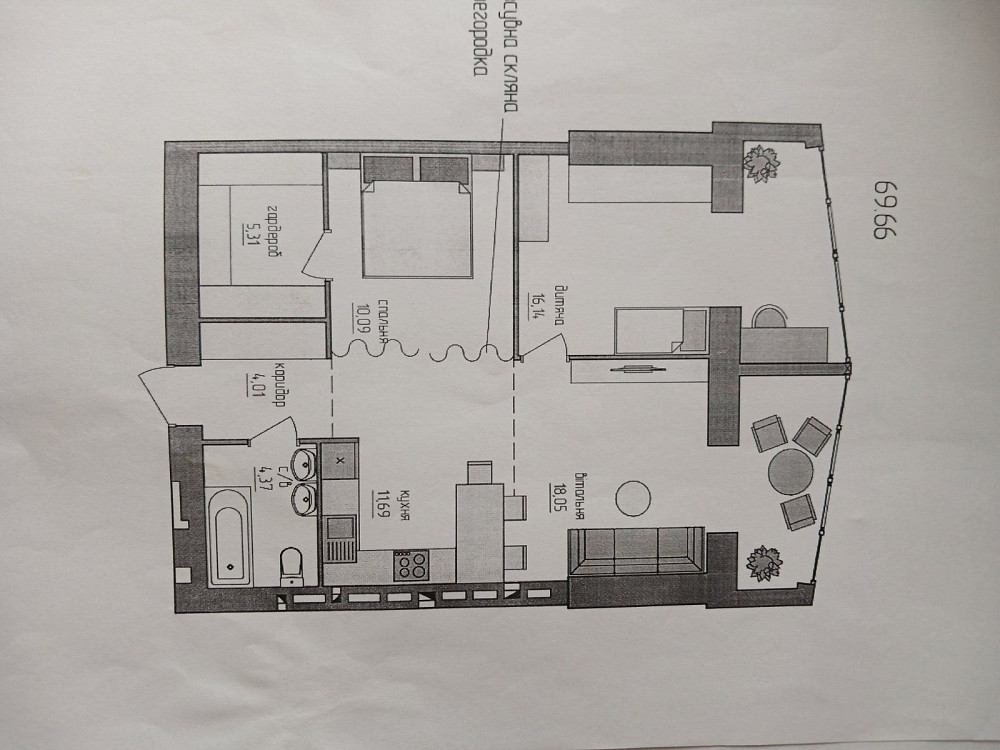 Новобудова, квартира Луцьке кільце, власник 2 поверх Рівне - зображення 4