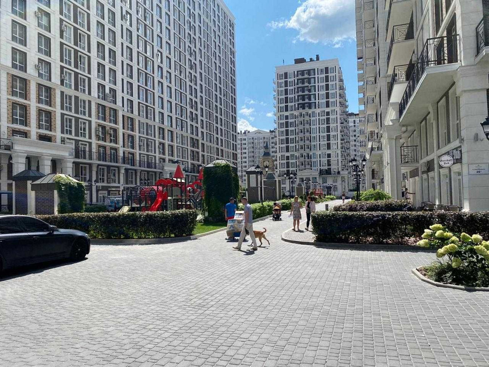 Видова 3-кімнатна 120 кв.м. ЖК Нова Англія, вул. Максимовича Київ - зображення 4