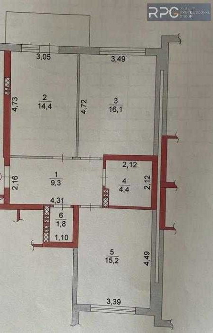 Продається 2-к квартира 62 м2,ЖК "Кришталеві Джерела"III черга Теремки Киев - изображение 2
