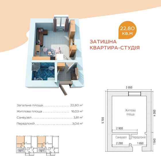 Квартира серед природи лісу Биківні! Киев