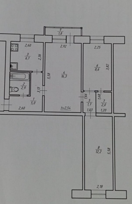 Продаж 3 кімнатноі квартири на проспекті Шевченка. Сумы - изображение 7