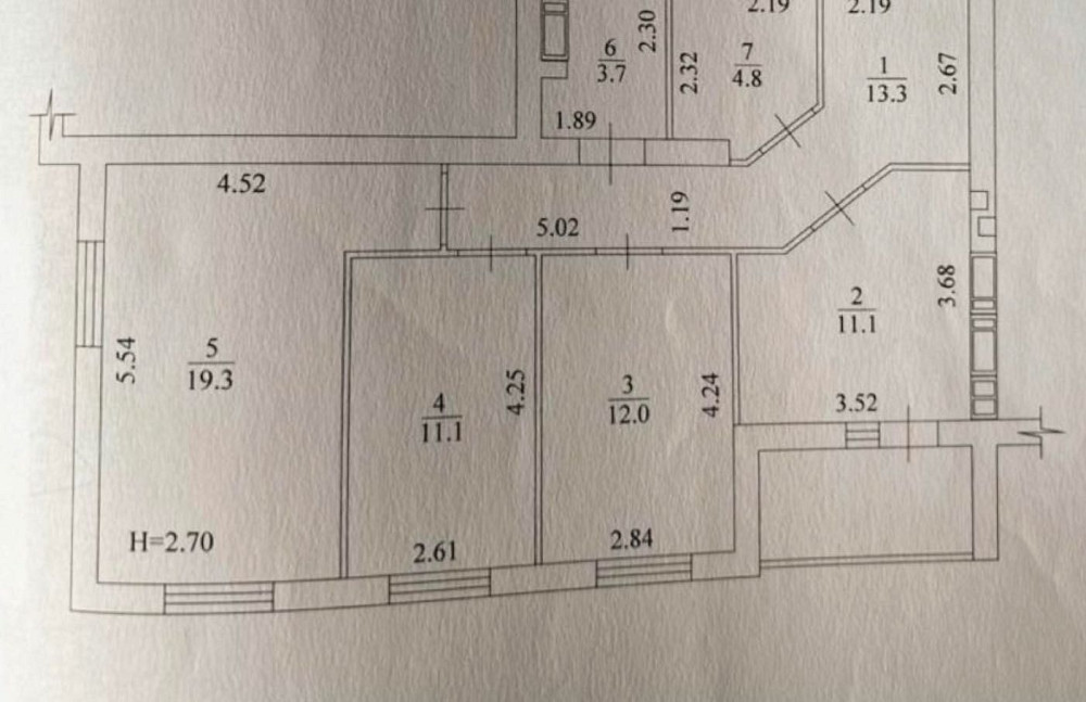 Продам Большую 3 комнатную квартиру ЖК Победы 2, 77м2, VW Харків - зображення 1