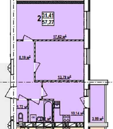 Продам 2 кімн квартиру ЖК Миру 3. єПрограми! J Харків