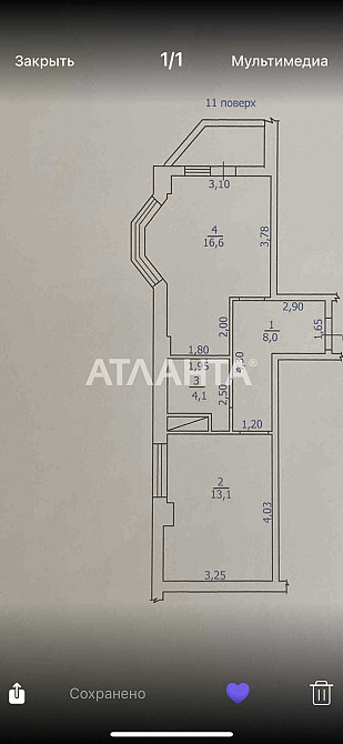 1=ком квартира  в жк балковский ! Новостррй! ! Одеса - зображення 1