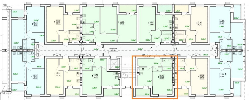 ЖК Гидропарк. Лучшая планировка! 1 ком. кв. NA Харків - зображення 4