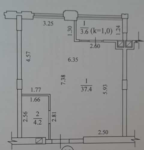 Продам 1к квартиру ЖК Geneve Дніпро - зображення 3