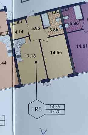 Однокомнатная видовая ЖК Грейт Киев