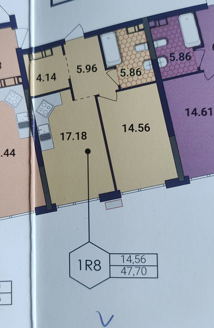 Однокомнатная видовая ЖК Грейт Киев - изображение 4