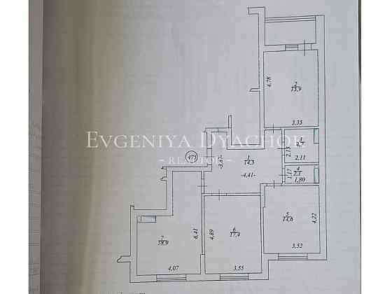 Ревуцкого 40-Б, ЖК «Лебединый», 92 кв.м., 16 этаж (єОселя) Киев