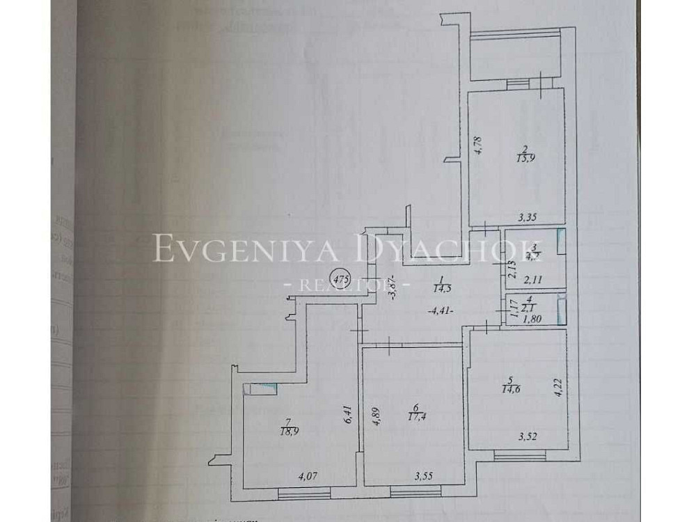 Ревуцкого 40-Б, ЖК «Лебединый», 92 кв.м., 16 этаж (єОселя) Киев - изображение 2