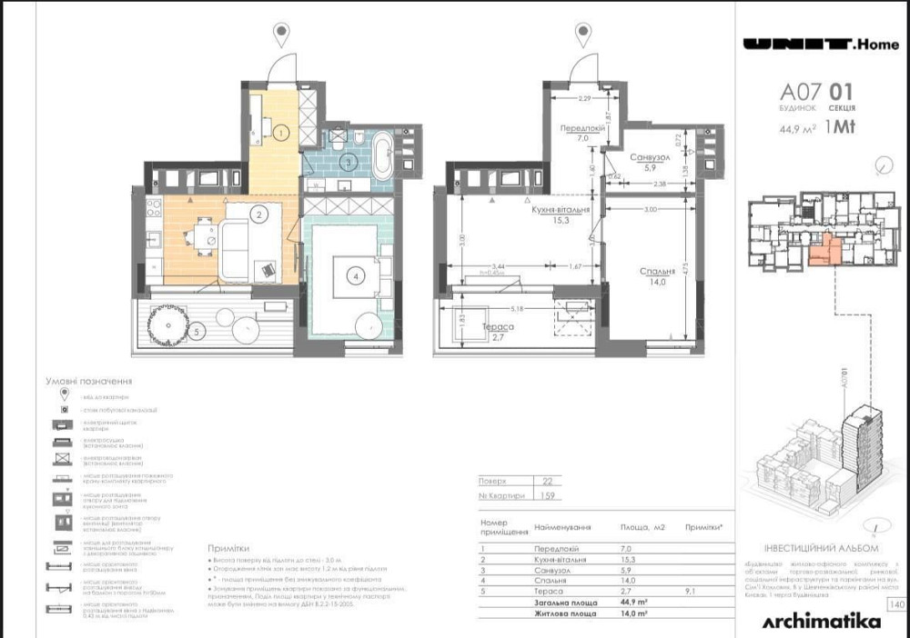 ЖК UNIT HOME/ЮНІТ Гарета Джонса/Ексклюзивна З Терасою/Перепоступка! Київ - зображення 5