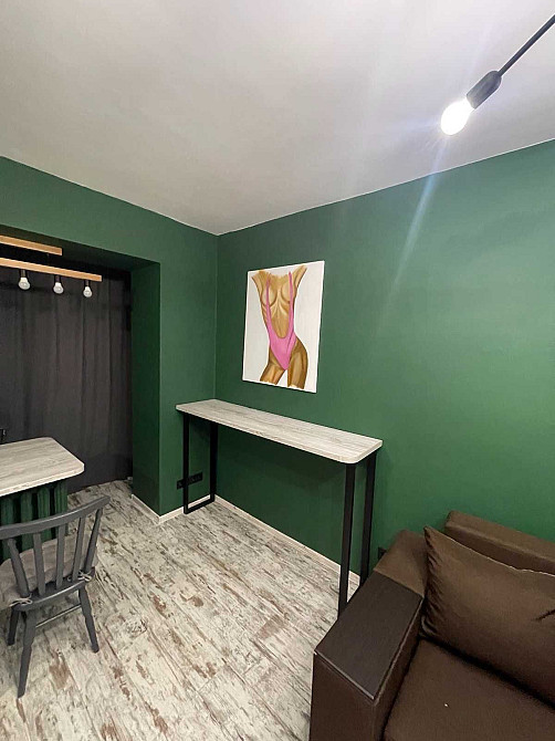 Вільна! Поділ! Затишна квартира-студіо з сучасним ремонтом та меблями! Киев - изображение 2