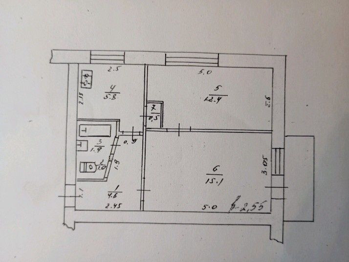 Продається двохкімнатна квартира Умань - зображення 1